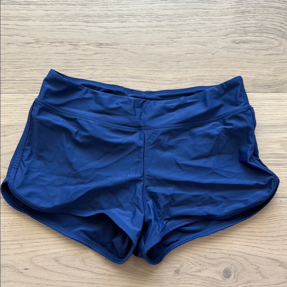 Carve Designs Blue Swimming Shorts with Built In Bikini Bottom